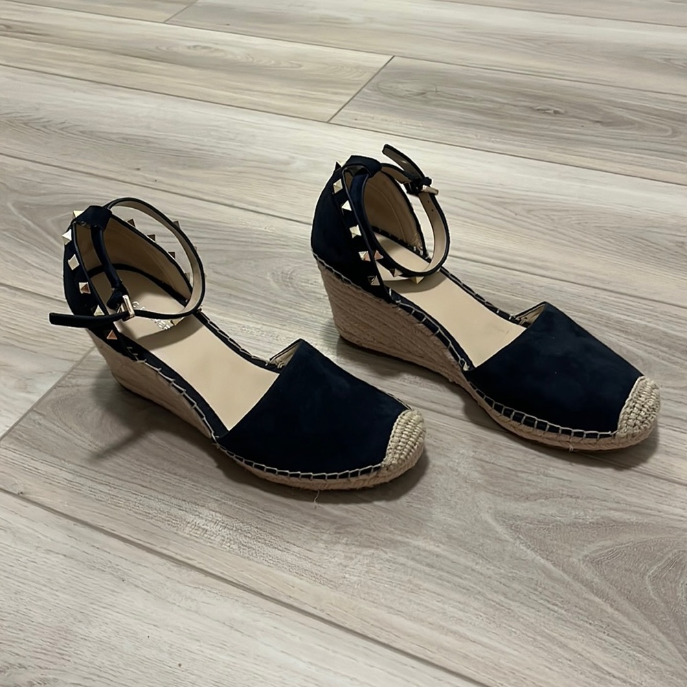 navy espadrilles